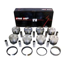 Speed Pro Fmp H631cp Chevy 350 Sbc Flat Top Pistons Cast Rings Kit Std