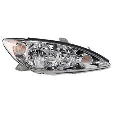 Headlight For 2005-2006 Toyota Camry Right Chrome Housing With Bulb