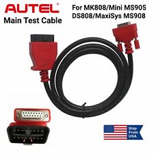 Autel Mk808 Obd2 Main Test Cable For Autel Ms908mk908pmx808ds808