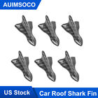 Car Parts Universal Carbon Fiber Sticker Accessories Roof Shark Fin Decorative