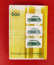 Fiat 600 Italian Parts Catalog New
