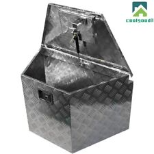 28 X 18 Aluminum Trailer Tongue Tool Box For Trailer Flatbed Truck