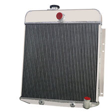 4 Row Aluminum Radiator Fit 1949-1950 Plymouth Deluxe Special Deluxe Suburban Us