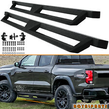 Drop Step For 15-24 Chevy Coloradogmc Canyon Crew Cab Running Board Nerf Bar