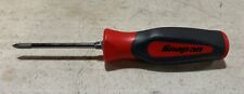 New Snap-on Usa Red Handle 1 Phillips Head Screwdriver Shdp31ir