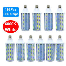 Led Corn Bulb Lamp 400w Eq 55w Led Bulb 192-chip Corn Light E26 E27 6500lm White