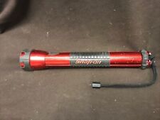 Snap-on Tools 13 Inch Flashlight 3 D Cell Red Aluminum Hand Light Tested Working