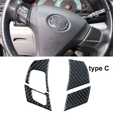 For Toyota Camry 2007-2011 Carbon Fiber Steering Wheel Button Cover Trim Type C