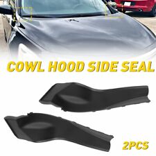 Windshield Wiper Side Cowl Extension Cover Trim For 13-15 Nissan Altima Sedan