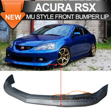 Fits 05-06 Acura Rsx Dc5 2dr Mugen Type Front Bumper Lip Spoiler Pu Unpainted