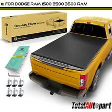 57 Soft Roll-up Tonneau Cover For Ram 1500 2011-2022 Dodge Ram 1500 2009-2010