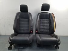2012 Ford Mustang Shelby Gt500 Front Leather Seat Set - Damage 6834 Vv7