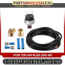 Transmission High Gear Lock Up Switch Kit For Th 700-r4 700r4 4l60 Th 200-4r