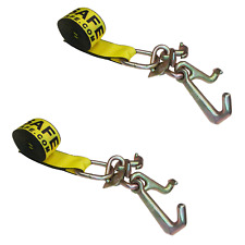 2 Pack Usa 2 X 10 Rtj Cluster Hook Strap For Wrecker Tow Truck Auto Hauling
