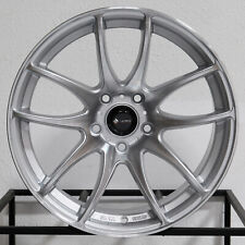4-new 19 Vors Tr4 Wheels 19x9.519x10.5 5x114.3 3522 Silver Machined Staggered
