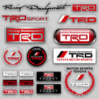 Toyota Trd Racing Development Sport Car Logo Sticker Vinyl Decal Stripes Decor