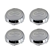 4 X 68 Mm For Enkei Silver Badge Alloy Wheel Center Caps Rim Caps Hub Caps