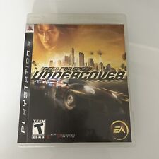 Need For Speed Undercover Play Station 3 2008 Cib Ps3 Good Condition