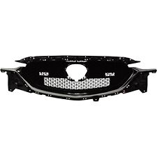 Grille Assembly For 2017-2021 Mazda Cx-5 Textured Dark Gray Shell Honeycomb