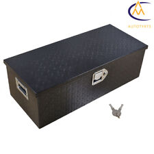 30in Aluminum Diamond Plate Tool Box Cuboid For Truck Pick Up Rv Trailer Storage
