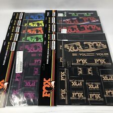 Fox Racing Heritage Fork And Shock Decal Kit Various Colors