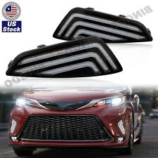 For Toyota Sienna Xse 2021-2023 Led Daytime Running Light Drl Turn Signal Lamps