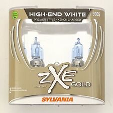Sylvania 9005 Silverstar Zxe Gold Halogen Headlight Pair Set 2 Bulbs