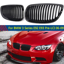 Gloss Black Front Kidney Grill Grille For 07-10 Bmw E92 E93 M3 328i 335i Coupe