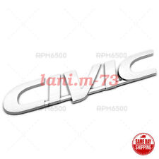 For 1996-2000 Honda Civic Rear Trunk Lid Chrome Letter Logo Badge Emblem Sport