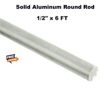 Aluminum Round Rod 12 X 6 Ft Solid Bar Stock Alloy 6061 Unpolished