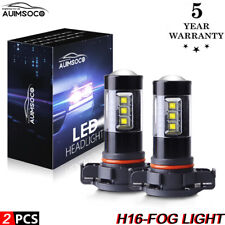 Led Fog Light Bulbs 5202h11 Fog Light 2 Bulb White 6000k High Power Drl Lamps
