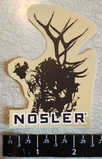 Nosler Hunter Buck Deer Rifle Factor Partition Bullet Co. Vinyl Decal Sticker