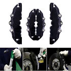 4pcs 3d Black Frontrear Car Disc Brake Caliper Covers Brake Parts Accessories
