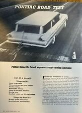 1960 Road Test Pontiac Bonneville Safari Wagon Illustrated