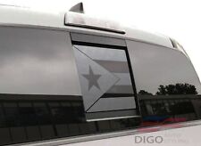 2016-2023 Toyota Tacoma Rear Middle Window Puerto Rico Flag Decal Sticker