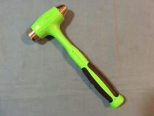 New Snap-on Ball Peen Dead Blow Hammer 32 Oz. Green Hbbd32 Hbbd32g Unused