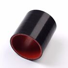 3 Inch 76mm Silicone Straight Hose Coupler Connector Joiner Radiator Blackred