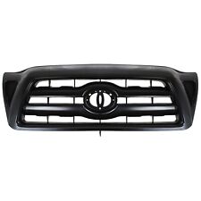 Grille For 2005-2011 Toyota Tacoma Black Shell Plastic Paint To Match