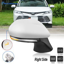 Passenger Mirror For 2018-2020 Toyota Camry Le Xle Bsm Power Heated Blind Spot