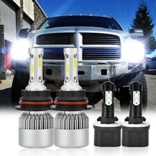 For Dodge Ram 1500 2500 3500 1994-2001 Led Headlight Highlow Fog Lights Bulbs
