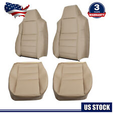 2002-2007 For Ford F250 F350 Super Duty Lariat Driver Passenger Seat Cover Tan