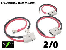 Anderson Sb350 Copper Battery Cable Assembly 20 Gauge Awg W Lugterminalclamps