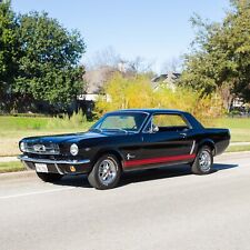 1964 Ford Mustang Factory Black On Black 260 V8 1965