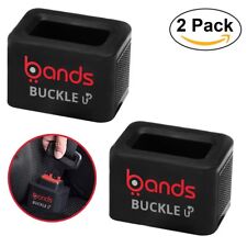 Bands Car Seat Belt Buckle Holder - 2 Pack- Flexible Silicone