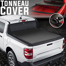 For 22-24 Ford Maverick Truck 4.5 Short Bed Soft Vinyl Roll-up Tonneau Cover