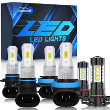 For Chevy Silverado 1500 2500hd 2007 2008-2015 Led Headlight Bulbs Fog Light A