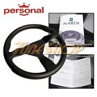 Italy Personal Grinta 350mm Steering Wheel Black Polyurethane Red Logo Horn