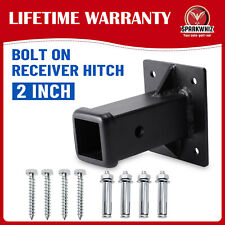 Heavy Duty Bolt-on Trailer Hitch Receiver Tube 2hitch Wall Mounted Lawn Tractor