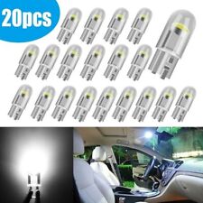 20pcs White T10 194 168 W5w 2825 Led Interior Map Dome License Plate Light Bulbs