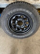 4 X Suzuki Jimny Tyres Wheels Yokohama Geolander At 2157015 8mm Tread